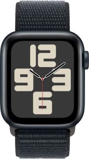 Apple Watch SE 40mm Midnight Aluminium Case Sport Loop