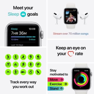 Apple Watch SE 40mm Spacegrijs