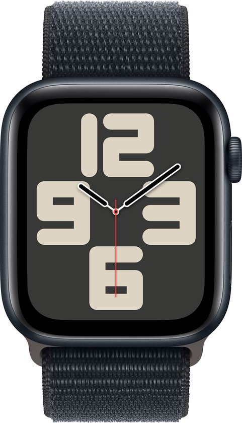 Apple Watch SE 44mm Midnight Aluminium Case Sport Loop
