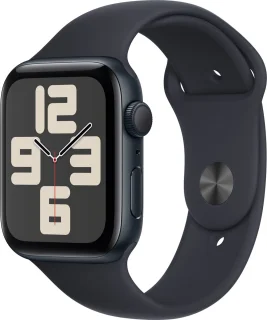 Apple Watch SE 44mm Midnight Aluminium Midnight Sport Band M/L