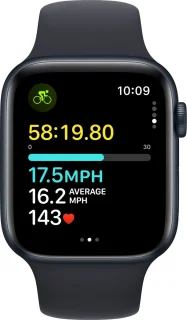 Apple Watch SE 44mm Midnight Aluminium Midnight Sport Band S/M