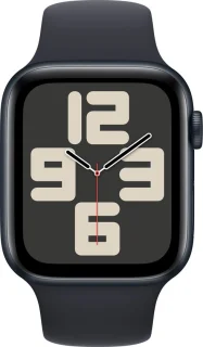 Apple Watch SE 44mm Midnight Aluminium Midnight Sport Band S/M