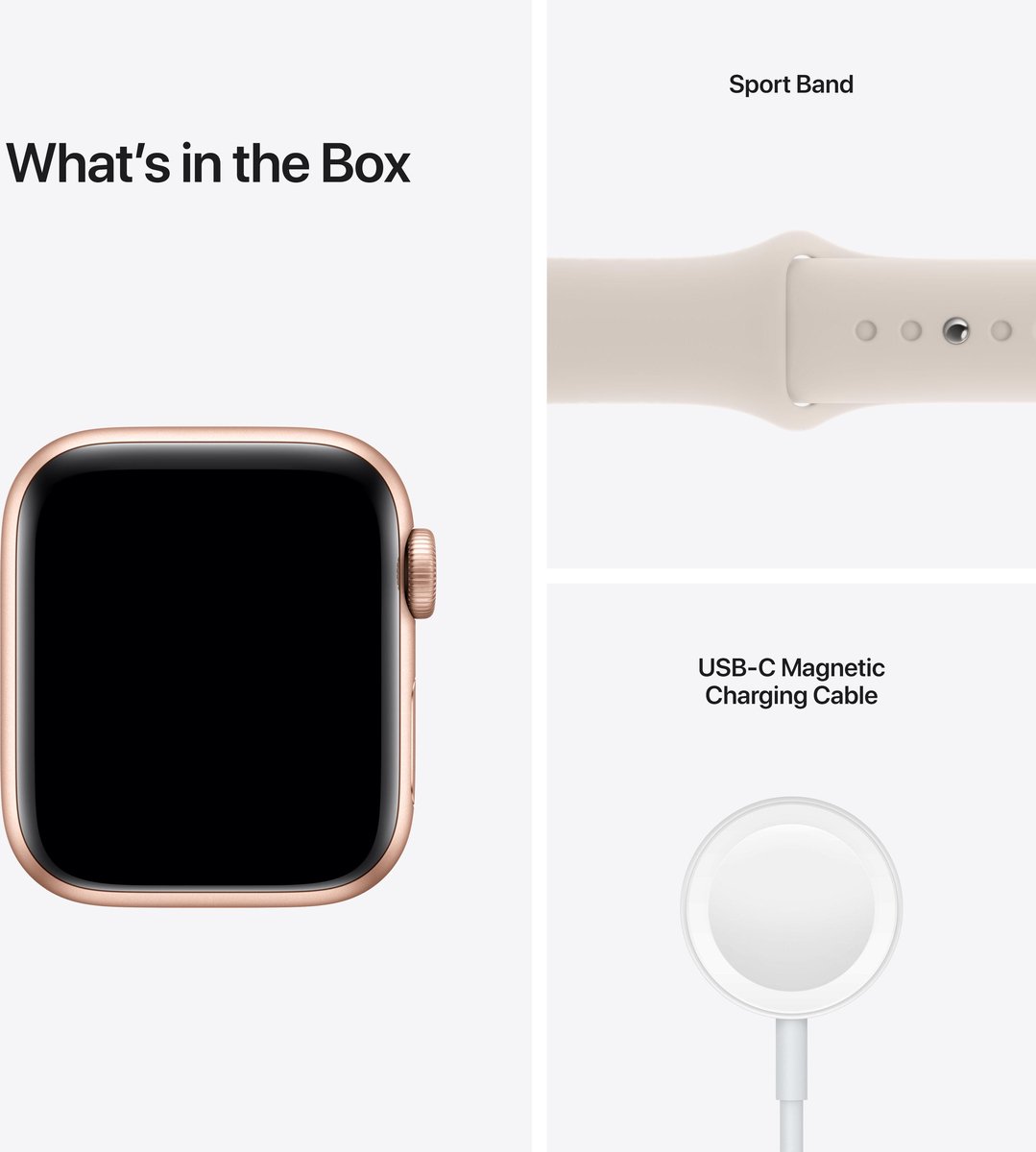 Apple Watch SE 44mm Roségoud