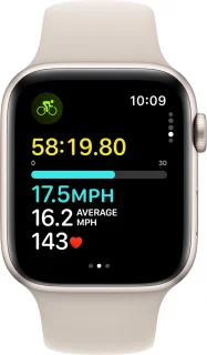 Apple Watch SE 44mm Starlight Aluminium M/L