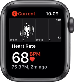 Apple Watch SE Smartwatch 40mm Spacegrijs