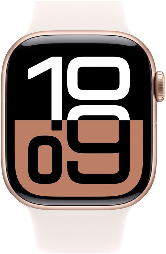 Apple Watch Series 10 42mm Rose Goud Aluminium Wifi S/M