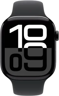Apple Watch Series 10 42mm Zwart Aluminium S/M Sportbandje Wifi