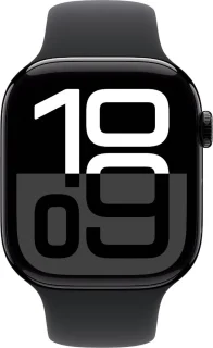 Apple Watch Series 10 42mm Zwarte Aluminium WiFi M/L