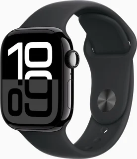 Apple Watch Series 10 42mm Zwarte Aluminium WiFi M/L