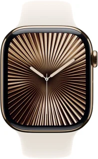 Apple Watch Series 10 46mm Gouden Titanium M/L