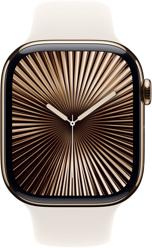 Apple Watch Series 10 46mm Gouden Titanium M/L