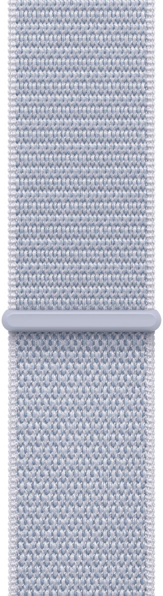 Apple Watch Series 10 46mm Zilveren Aluminium Wifi Blauw Sportbandje