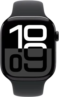 Apple Watch Series 10 46mm Zwarte Aluminium M/L