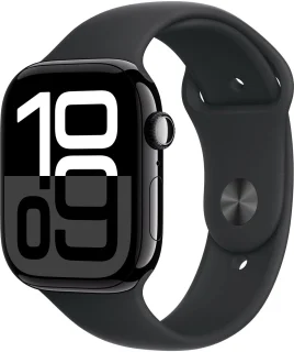 Apple Watch Series 10 46mm Zwarte Aluminium M/L
