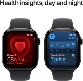 Apple Watch Series 10 46mm Zwarte Aluminium M/L