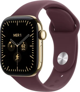 Apple Watch Series 12 42 mm - lichtgoud - M/L