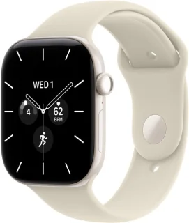 Apple Watch Series 12 - 46 mm - Parelwit - S/M