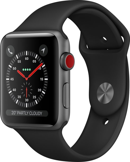 Apple Watch Series 3 42mm GPS Cellular Spacegrijs
