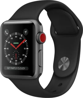 Apple Watch Series 3 GPS + Cellular 38mm Spacegrijs