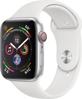 Apple Watch Series 4 44 mm zilver