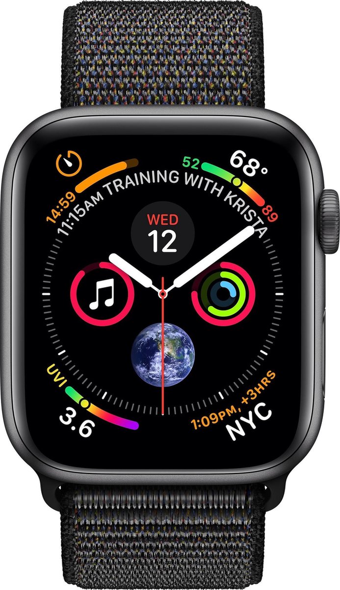 Wat vinden we goed aan de Apple Watch Series 4 GPS 40mm Grey Aluminum Black Sport Loop