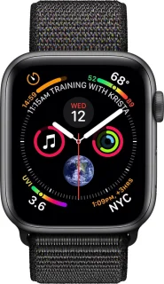 Apple Watch Series 4 GPS 40mm Grey Aluminum Black Sport Loop