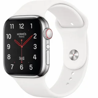 Apple Watch Series 4 Hermès 40 mm roestvrij staal zilver