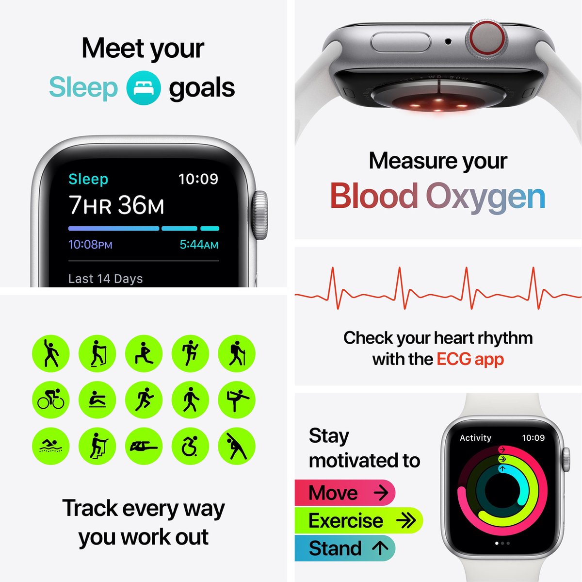 Apple Watch Series 6 40 mm GPS 4G Grafiet