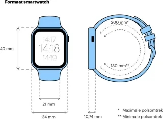 Apple Watch Series 6 40mm Spacegrijs