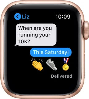Apple Watch Series 6 Smartwatch 40 mm Roségoud
