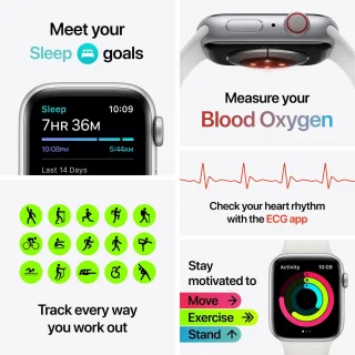 Apple Watch Series 6 Smartwatch 40 mm Roségoud