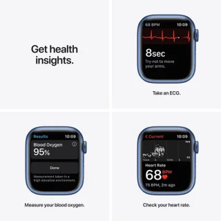 Apple Watch Series 7 41mm Blauw
