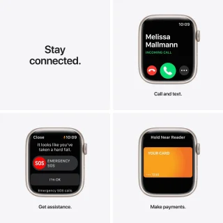 Apple Watch Series 7 41mm Sterrenlicht