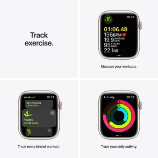Apple Watch Series 7 41mm Sterrenlicht