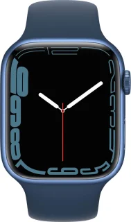 Apple Watch Series 7 45 mm Blauw GPS