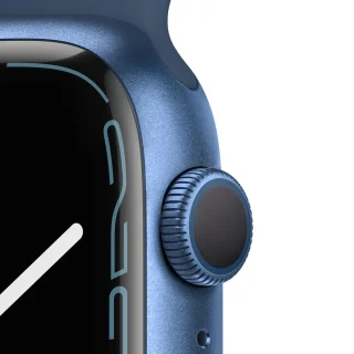 Apple Watch Series 7 45 mm Blauw GPS