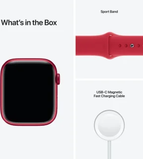 Apple Watch Series 7 45mm Blauw