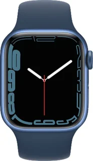 Apple Watch Series 7 45mm Blauw