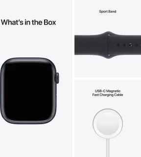 Apple Watch Series 7 45mm Middernacht