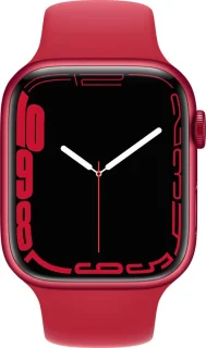 Apple Watch Series 7 45mm Rood