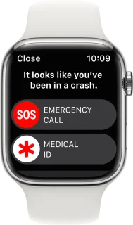 Apple Watch Series 8 41mm Zilver Roestvrijstaal 4G