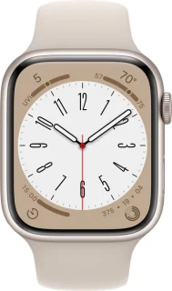 Apple Watch Series 8 45mm 4G Sterrenlicht Aluminium