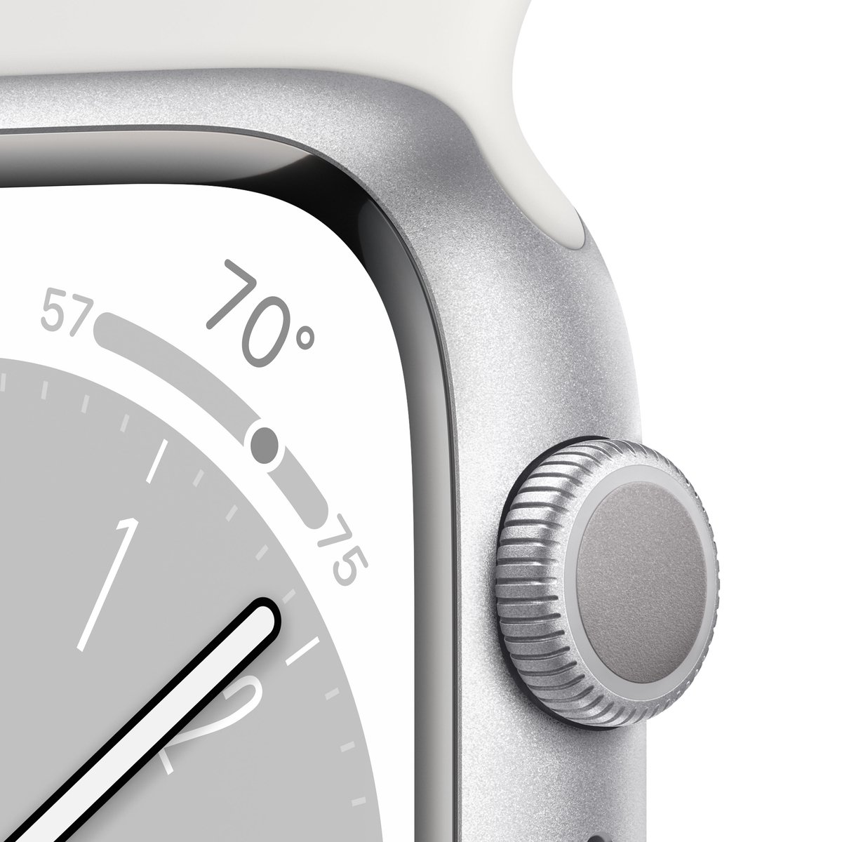 Apple Watch Series 8 45mm 4G Zilver Alumnium