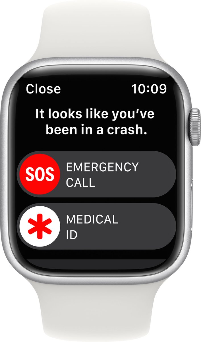 Apple Watch Series 8 45mm 4G Zilver Alumnium