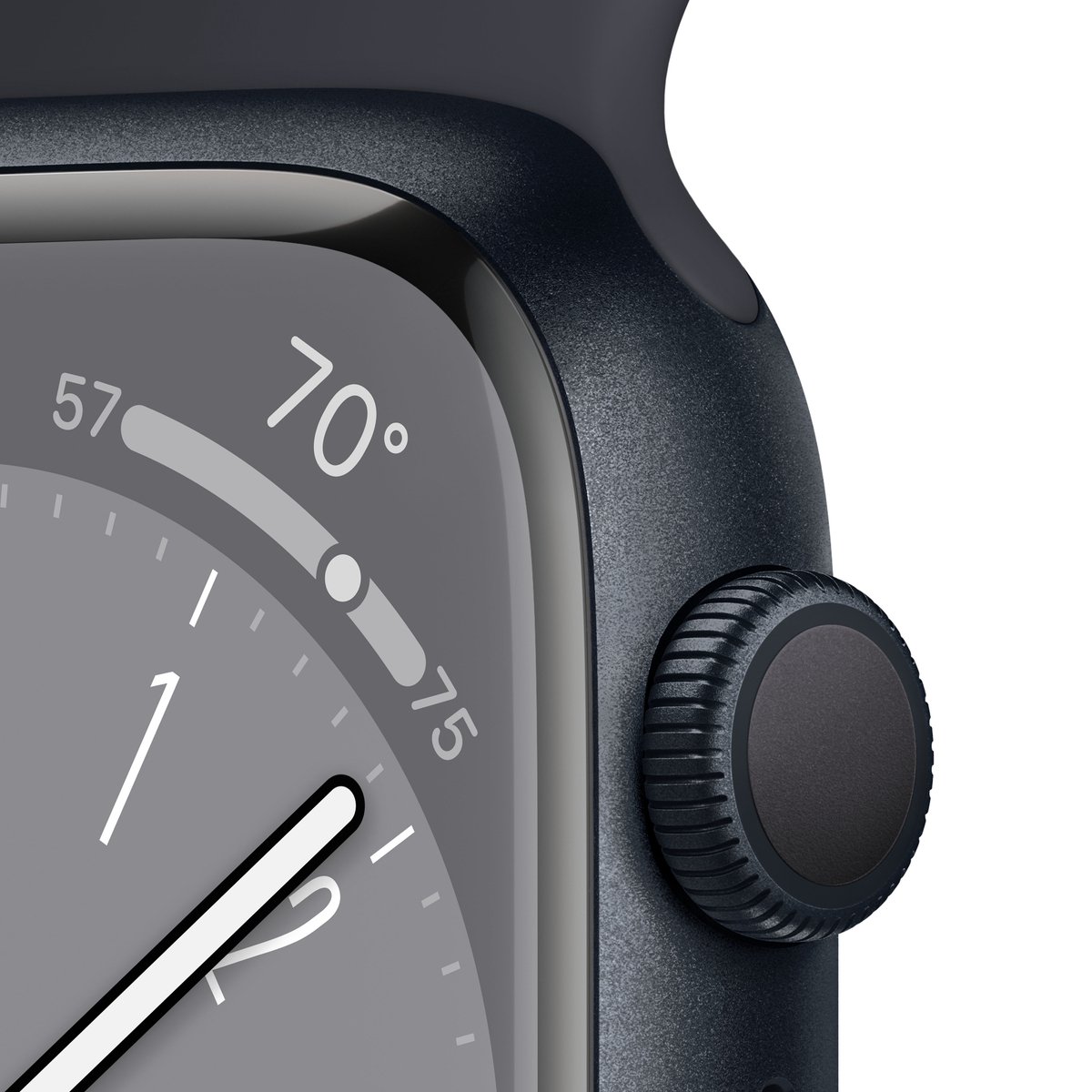Apple Watch Series 8 45mm Middernacht Aluminium 4G