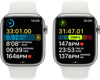 Apple Watch Series 8 45mm Roestvrijstaal Zilver 4G