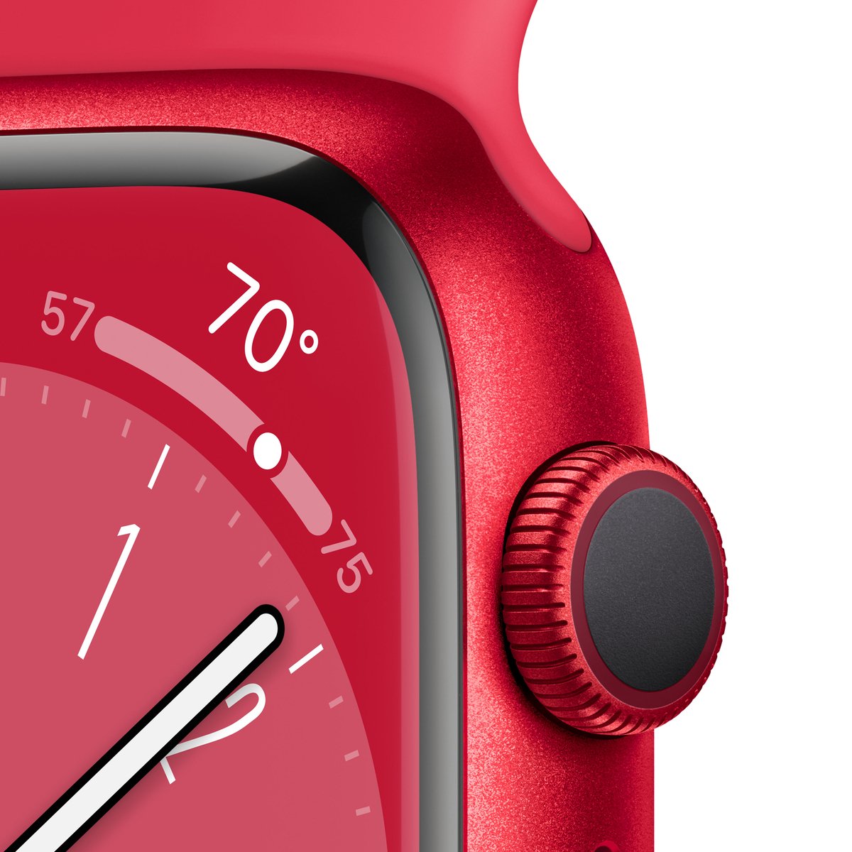 Apple Watch Series 8 45mm Rood Aluminium 4G