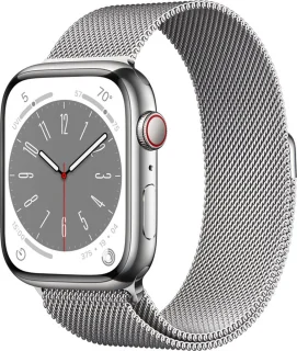 Apple Watch Series 8 Cellular 45mm Silver Stainless Steel