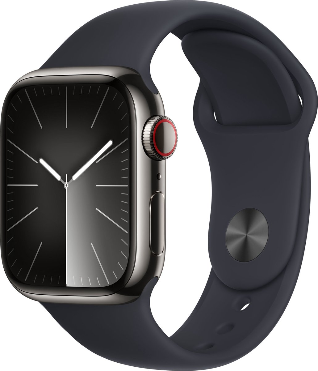 Apple Watch Series 9 41mm Graphite Stainless Steel GPS + Cellular
