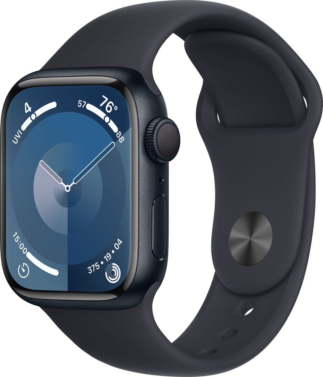 Wat vinden we goed aan de Apple Watch Series 9 45mm Midnight Aluminium S/M